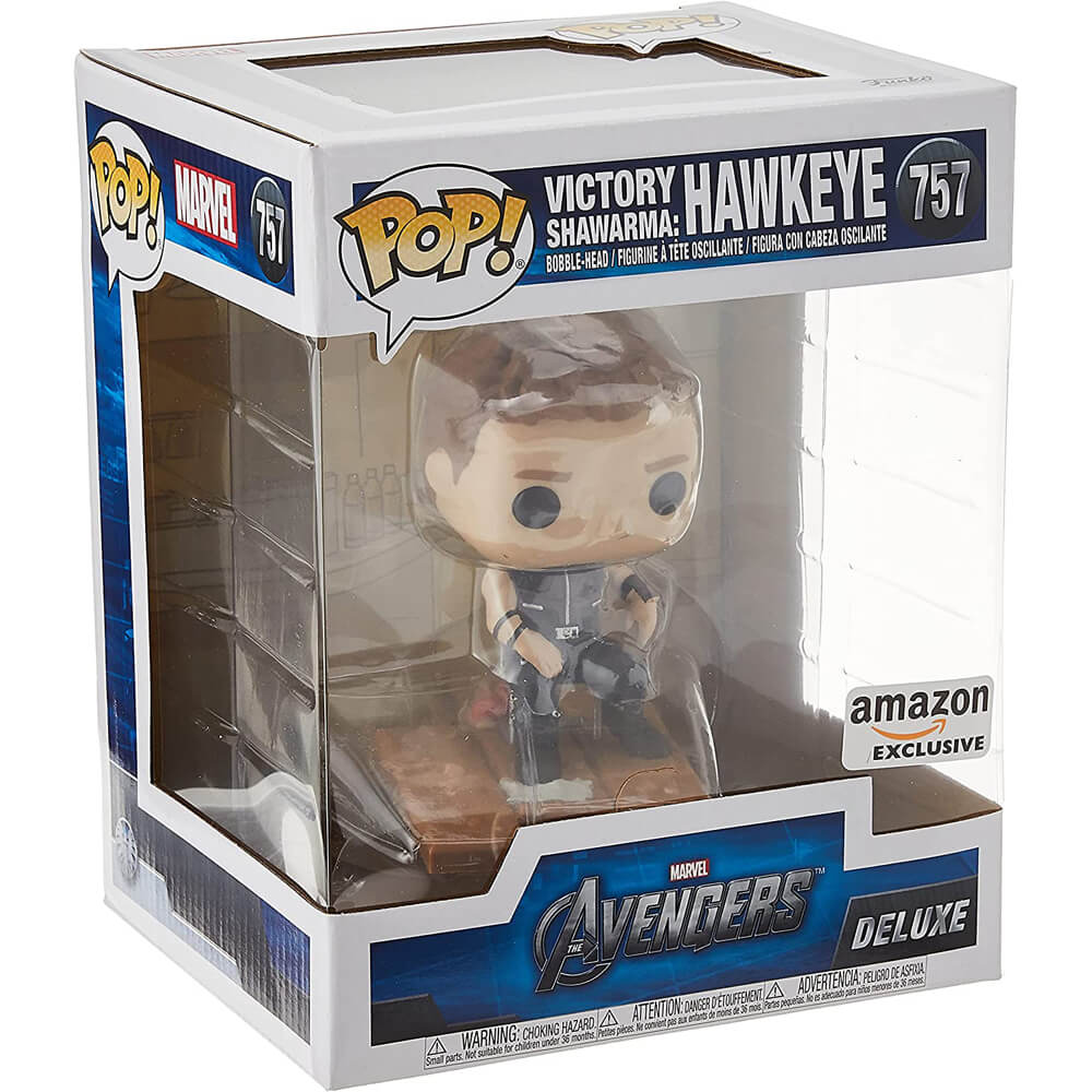 Фигурка Funko Pop! Deluxe Marvel: Avengers Victory Shawarma Series - Hawkeye фигурка funko pop tv hawkeye hawkeye