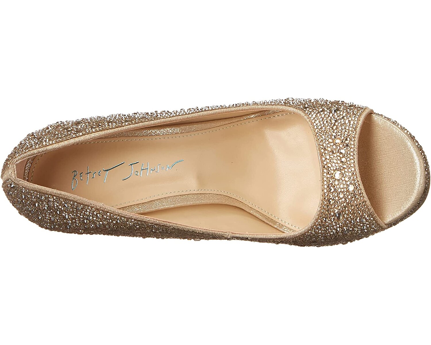 

Туфли на каблуках Dane Blue by Betsey Johnson, светло-золотой