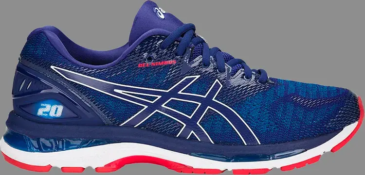 

Кроссовки gel nimbus 20 'blue print' Asics, синий