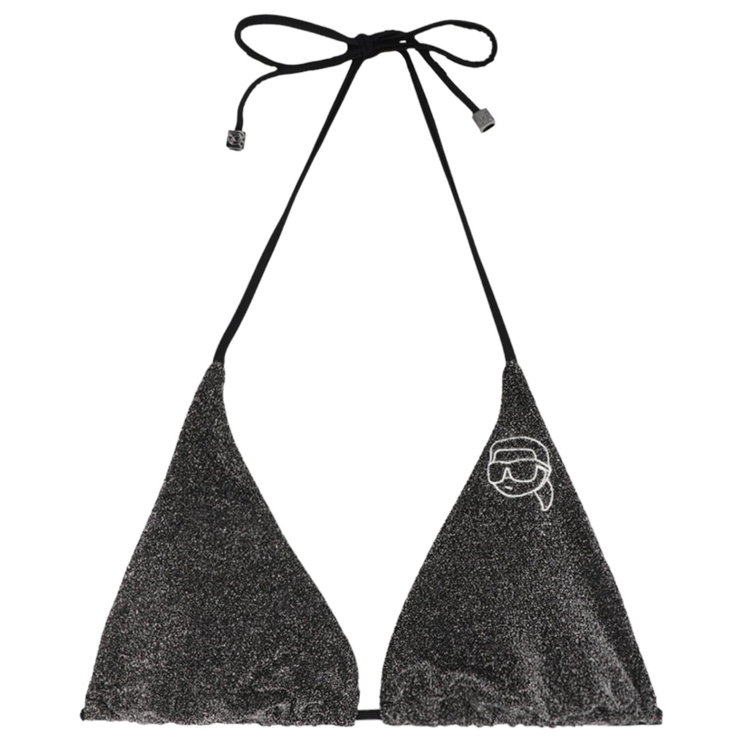 

Лиф Karl Lagerfeld Ikonik 2.0 Bikini, черный
