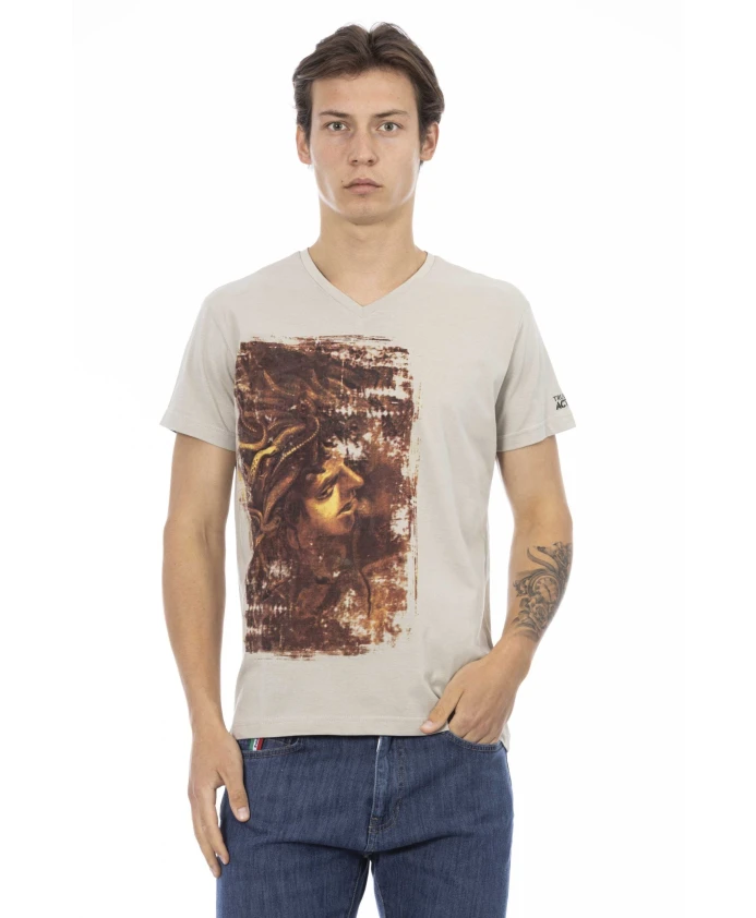 

Футболка Trussardi, бежевый