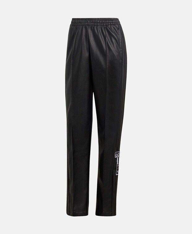 

Брюки из кожи adidas Originals, черный
