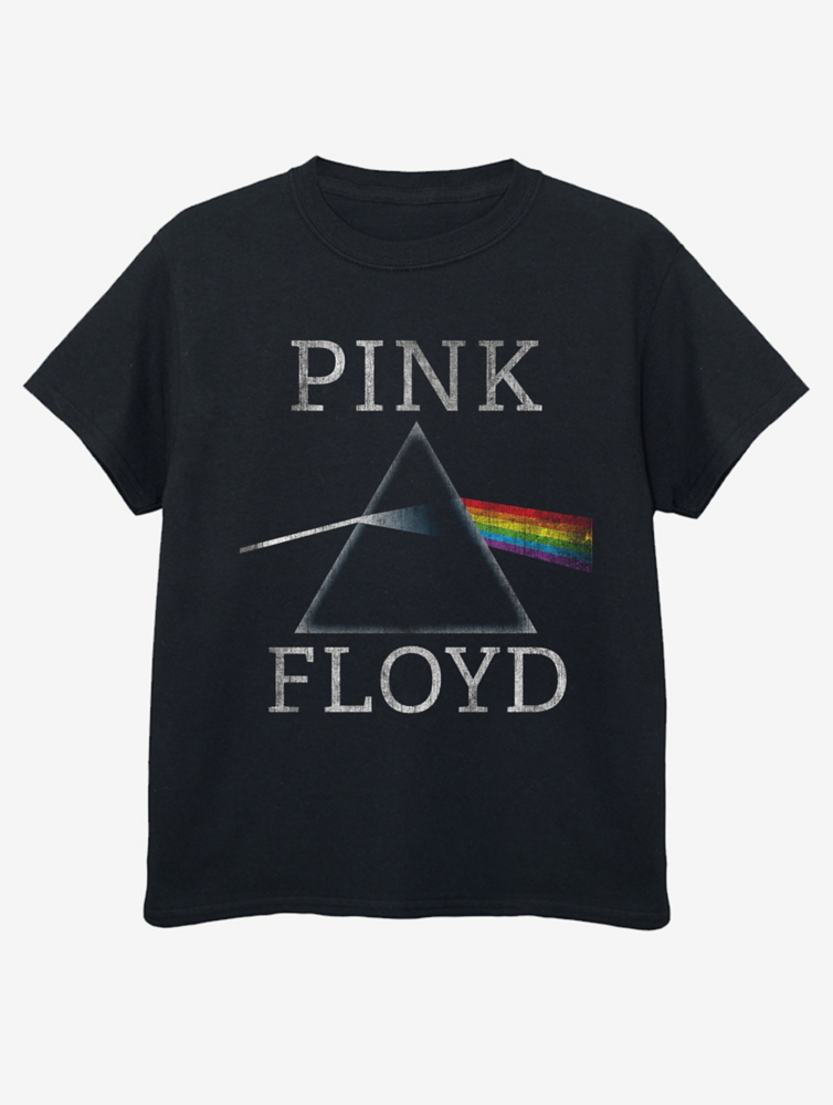 Детская черная футболка NW2 Pink Floyd The Dark Side of the Moon George., черный