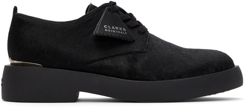 

Черные кроссовки Mileno London Derby из искусственного меха Clarks Originals