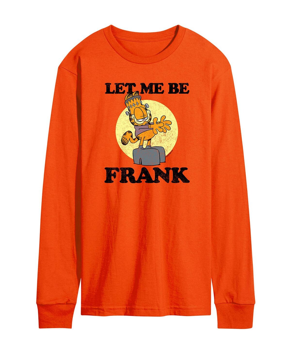 

Мужская футболка с длинным рукавом garfield let me be frank AIRWAVES, Красный