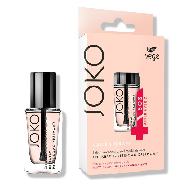 цена Joko Nails Therapy белково-кремниевый препарат Защита от расслаивания 11мл