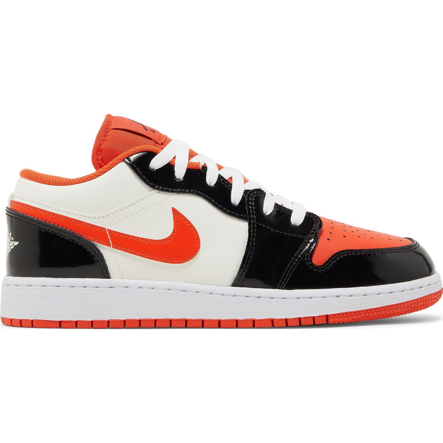 Кроссовки Nike Air Jordan 1 Low SE GS, оранжевый кроссовки air jordan men s shoes nike air 1 low usa синий белый серый