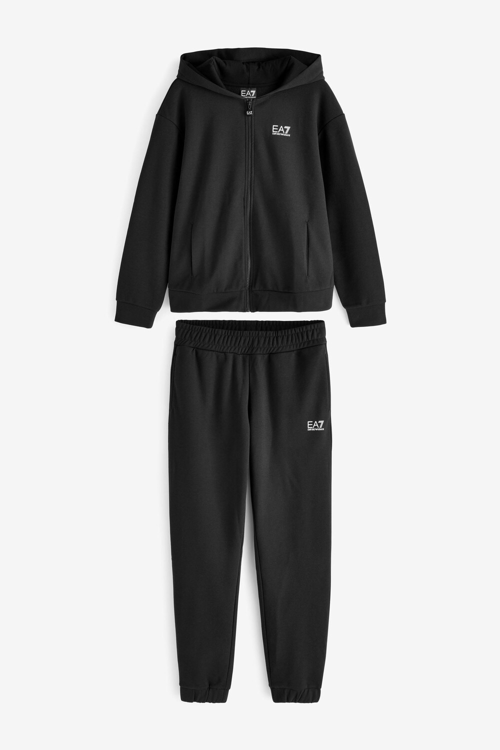 

Толстовка с капюшоном и логотипом Emporio Armani спортивный костюм Ea7, черный