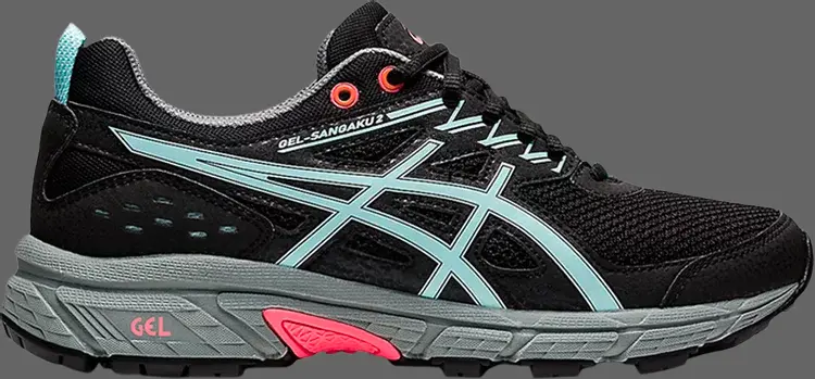 

Кроссовки wmns gel sangaku 2 'black clear blue' Asics, черный