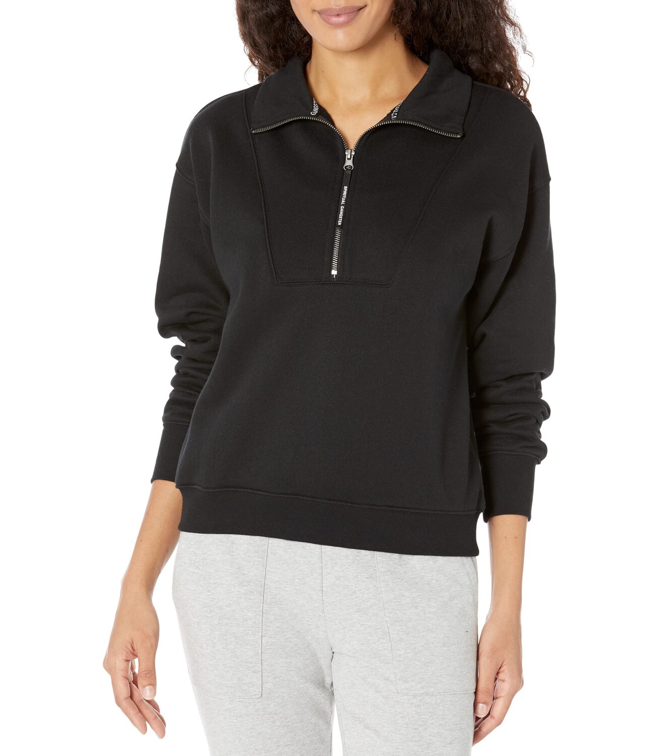 

Пуловер Spiritual Gangster, 1/2 Zip Pullover