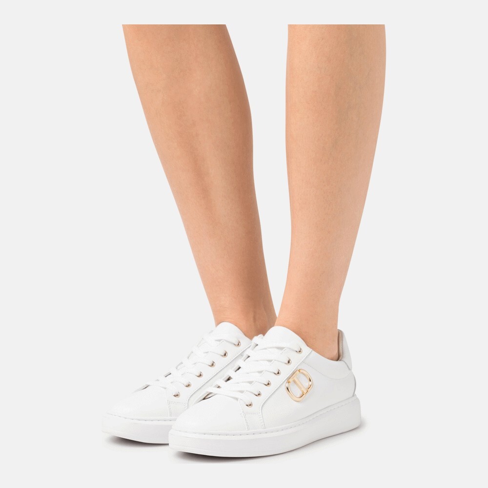 

Кроссовки Twinset Bassa Dettaglio Oval , bianco ottico