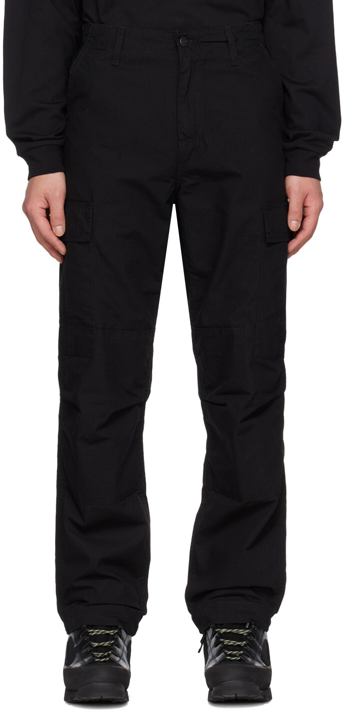 

Черные классические брюки карго Carhartt Work In Progress, Черный