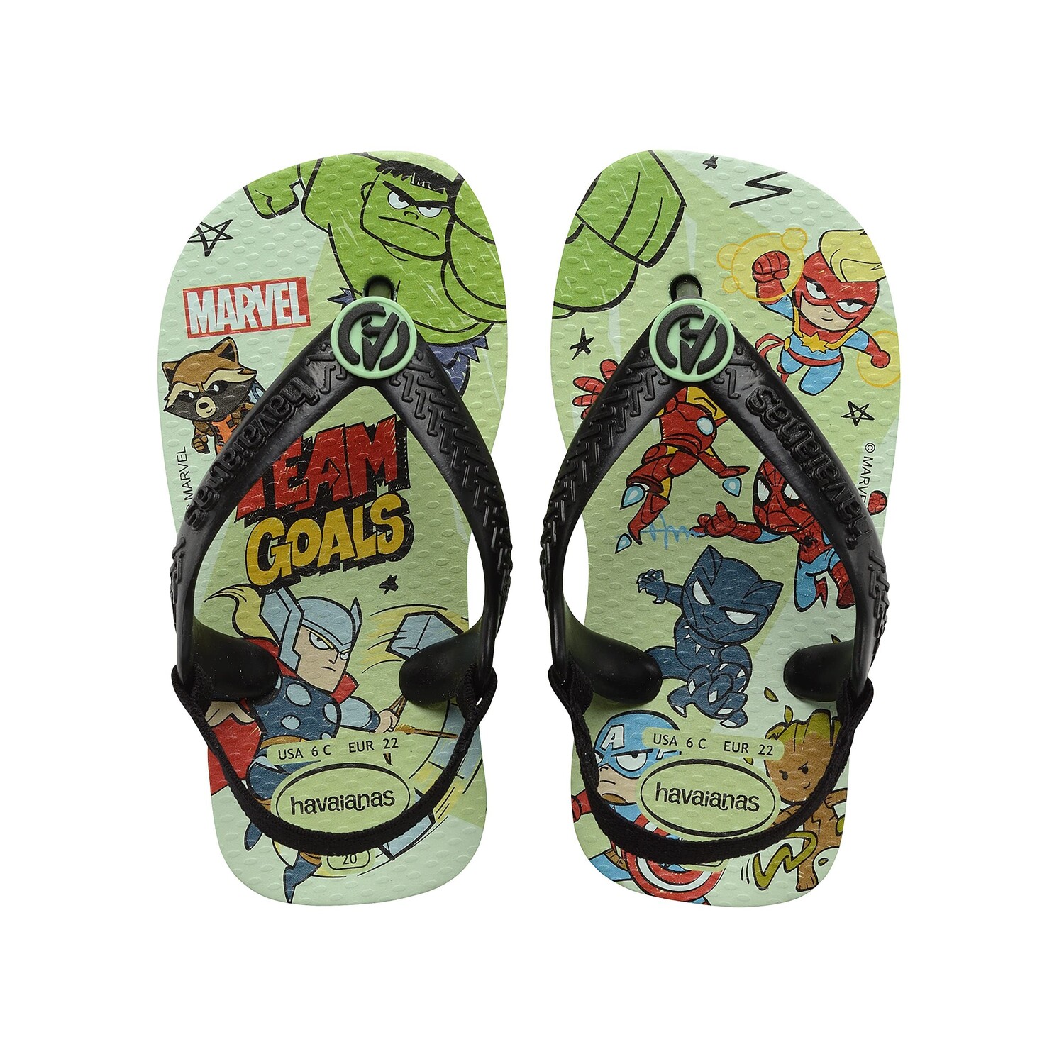 

Сандалии Havaianas Kids, Marvel