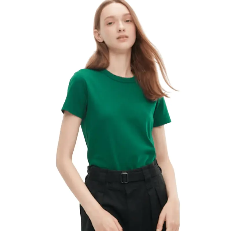 

Футболка Uniqlo U Crew Neck Short-Sleeve, зеленый