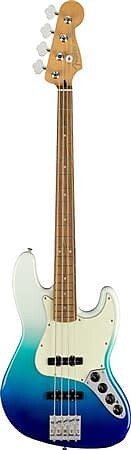 

Fender Player Plus Jazz Bass Pau Ferro Neck Belair Blue с сумкой для переноски 0147373 330