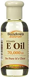 Масло Sundown Naturals Pure Витамин E - 70 000 МЕ масло sundown naturals pure витамин e 70 000 ме