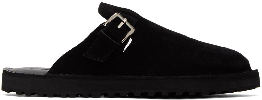 

Черные лоферы с пряжкой Comme des Garçons Homme, Черный