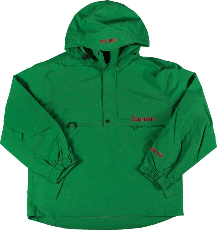 Анорак Supreme GORE-TEX Anorak 'Green', зеленый