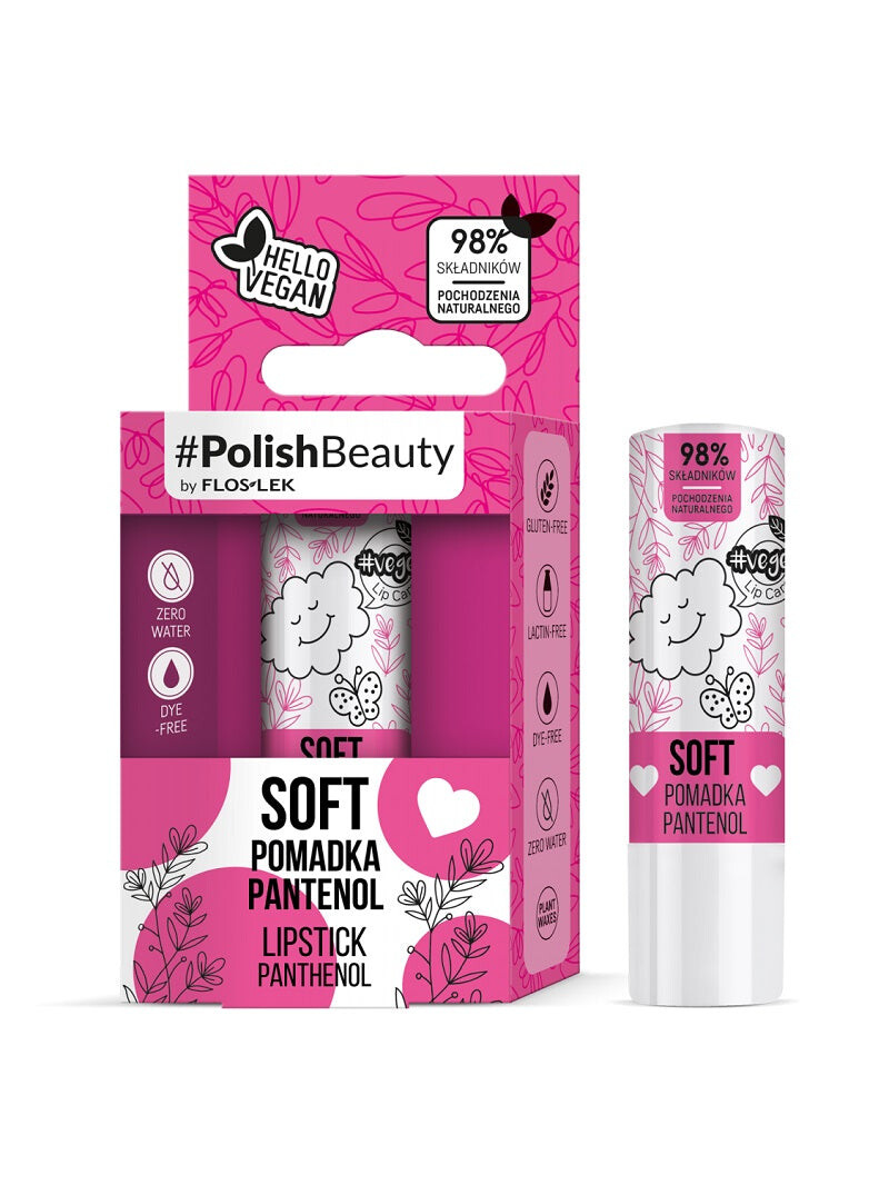 

Floslek Vege Lip Care Мягкая веганская губная помада Пантенол 4.1г