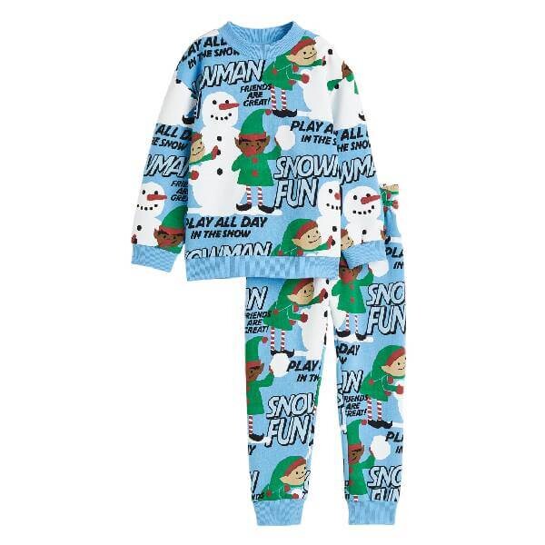 

Комплект H&M Snowmen, 2 предмета, голубой
