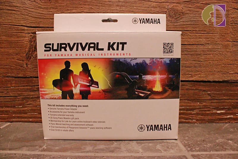 Комплект выживания Yamaha B2 для клавишных инструментов Yamaha (NP11, PSRE243, EZ220, PSRE343) Survival Kit B2 camping survival multifunction card pocket knife fishing hook fork survival gear kit fishing hunting