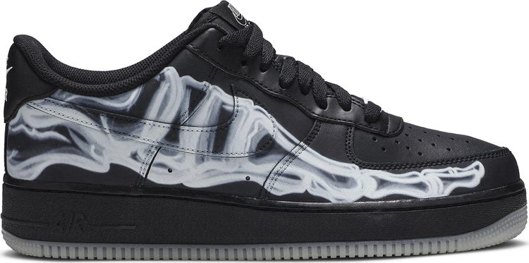 Nike Air Force 1 07 QS Black Skeleton CDEK.Shopping