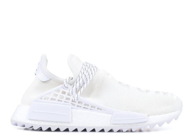 

Кроссовки Adidas PHARRELL X NMD HUMAN RACE TRAIL 'BLANK CANVAS', белый