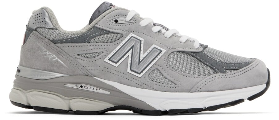 

Серые кроссовки Made In USA 990v3 Core New Balance