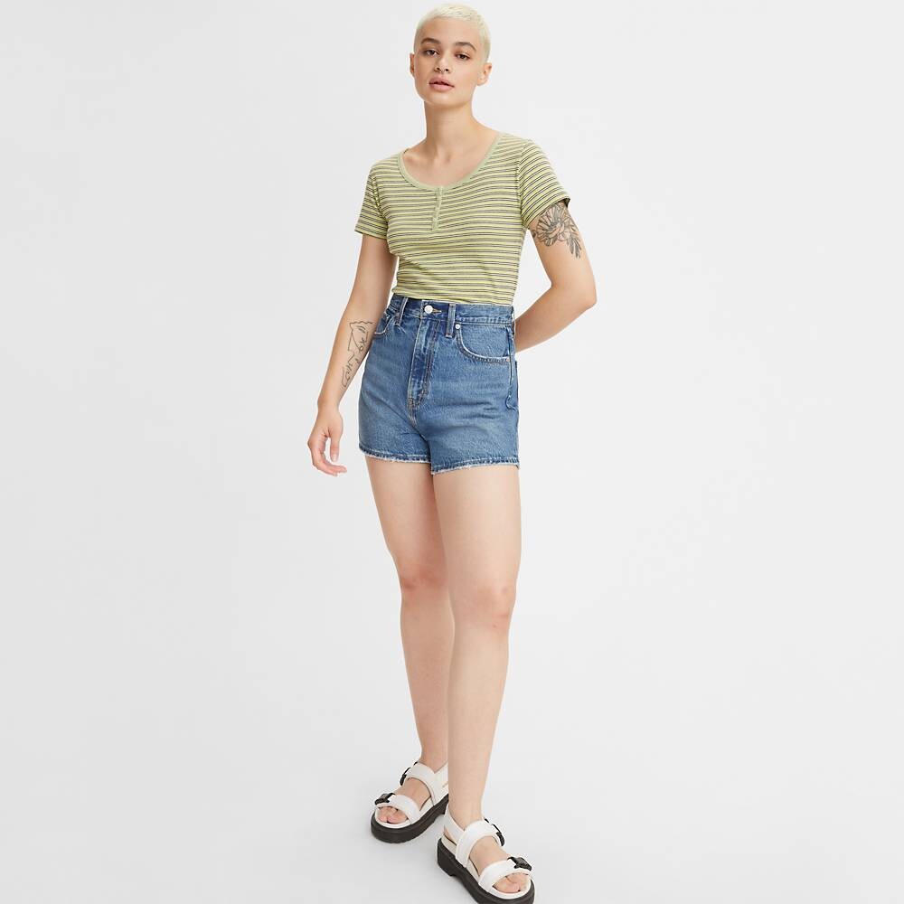 

Шорты женские Levi's, зеленый