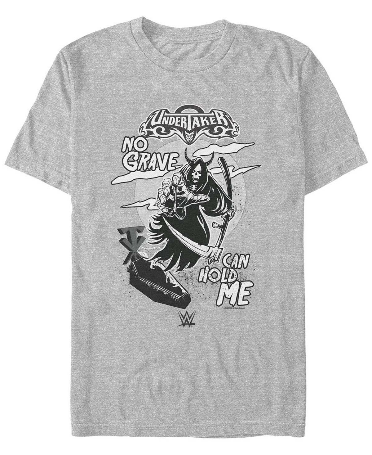 цена Мужская футболка с коротким рукавом wwe undertaker no grave Fifth Sun, мульти
