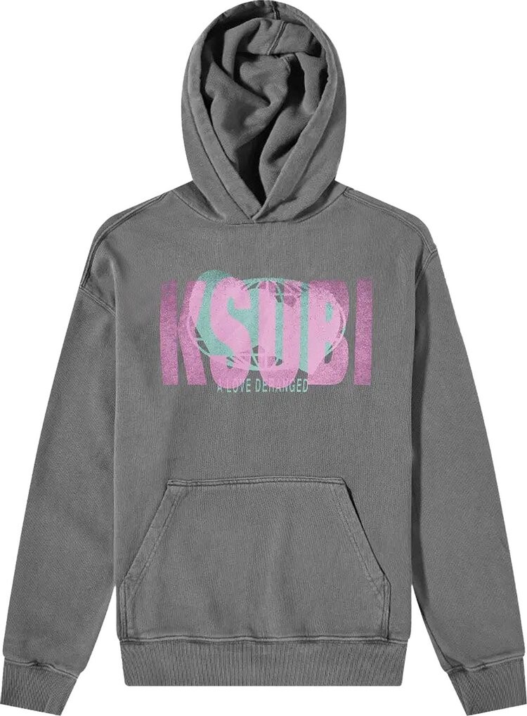 

Худи Ksubi Deranged Kash Hoodie 'Charcoal', серый