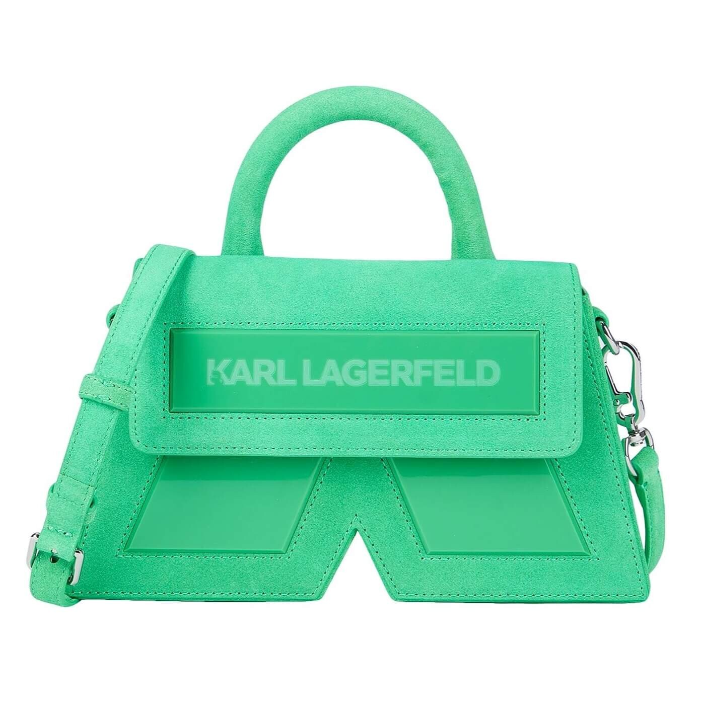

Сумка Karl Lagerfeld Essential K Crossbody, зеленый