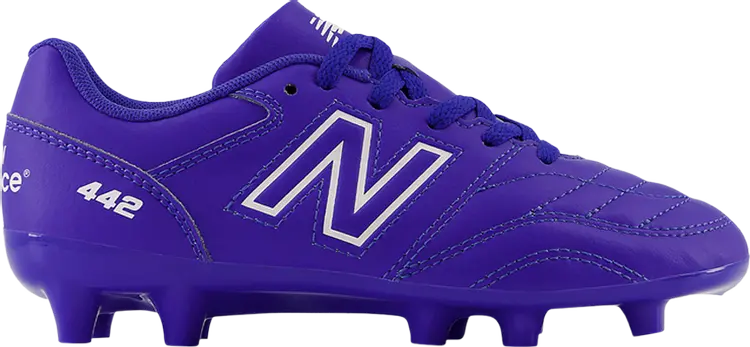

Бутсы New Balance 442v2 Academy FG Big Kid 'UV Blue White', синий