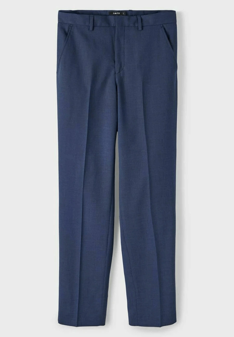 Брюки от костюма LMTD Regular Fit, темно-синий брюки regular fit lmtd цвет creme de menthe