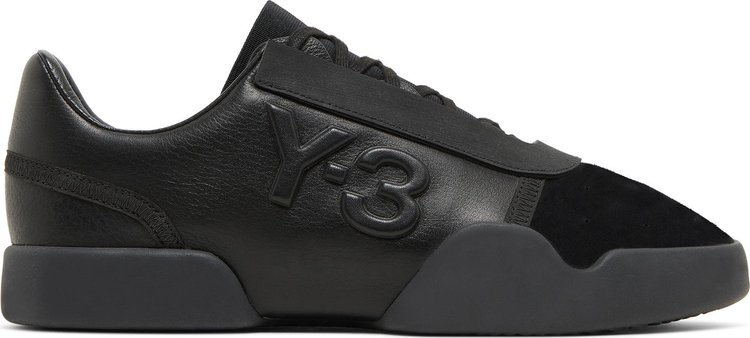 Кроссовки Adidas Y-3 Yunu 'Triple Black', черный кроссовки adidas y 3 superstar triple black черный