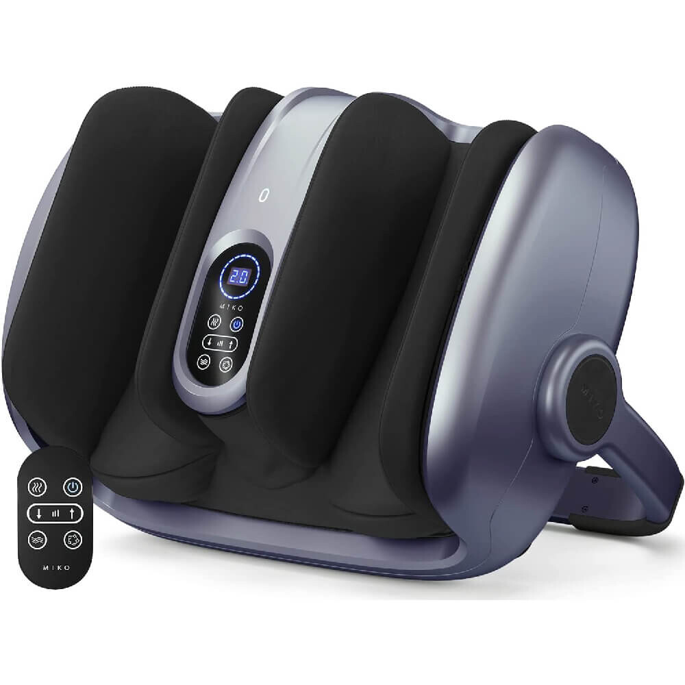 

Массажер для ног Miko Shiatsu Foot Machine, угольно-серый