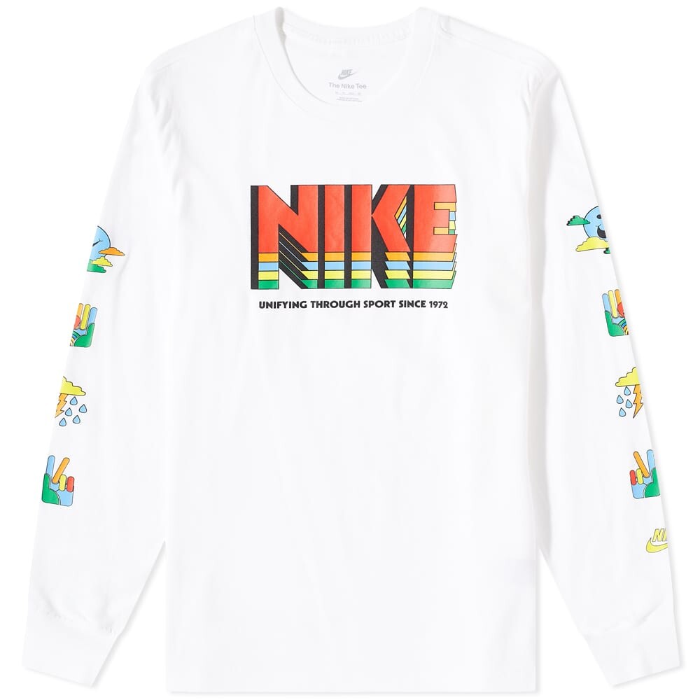 

Футболка с длинным рукавом Nike Long Sleeve, белый