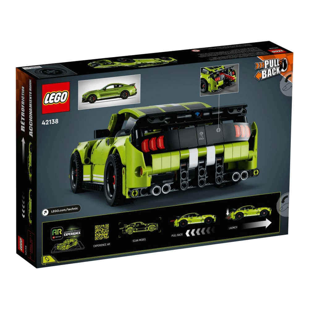 Конструктор LEGO Technic 42138 Спортивная машина Shelby GT500 – заказать  из-за границы с доставкой в «CDEK.Shopping»