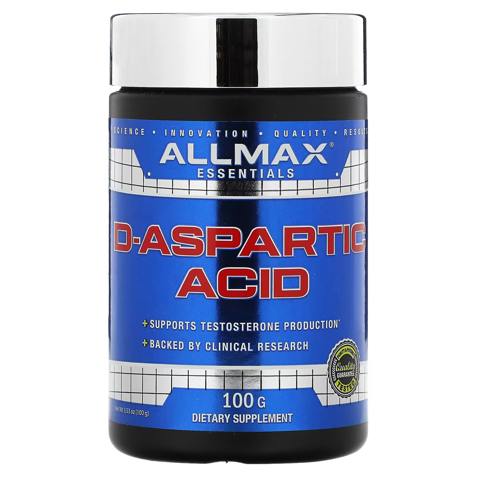 ALLMAX, D-аспарагиновая кислота, 100 г