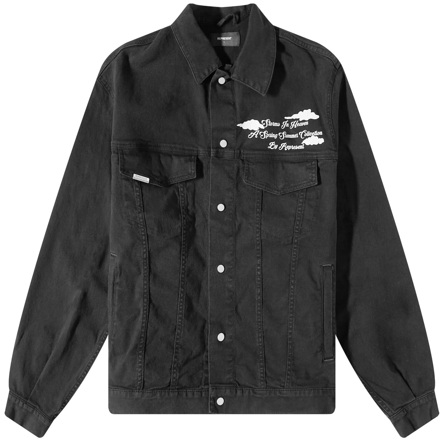 

Куртка Represent Storms In Heaven Denim, черный