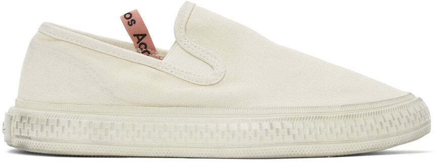 

Холщовые слипоны Off-White Acne Studios