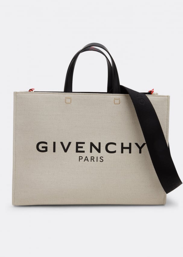 цена Сумка-тоут GIVENCHY Medium G shopping tote bag , бежевый