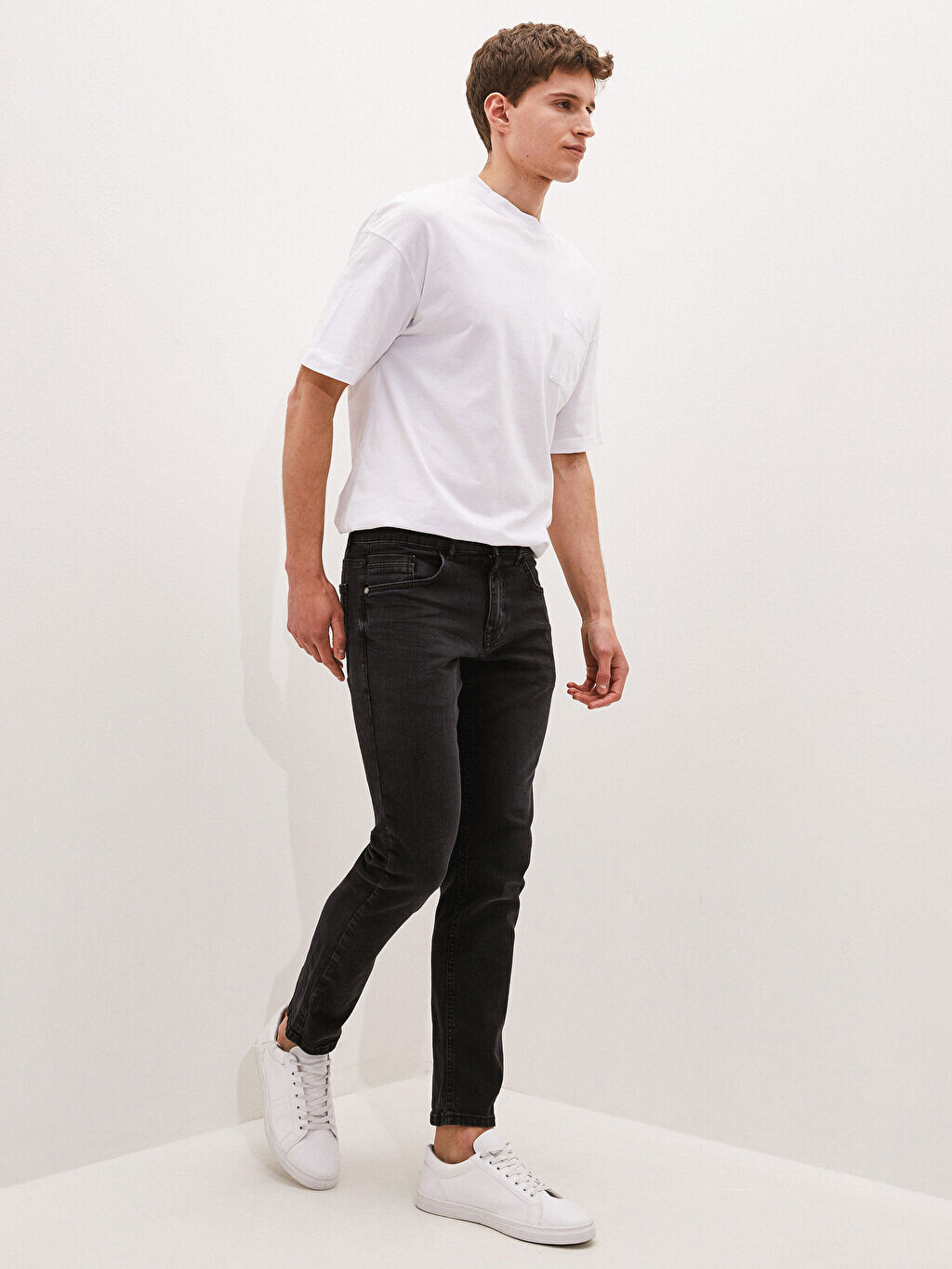 

Мужские джинсовые брюки 750 Slim Fit LCW Jeans
