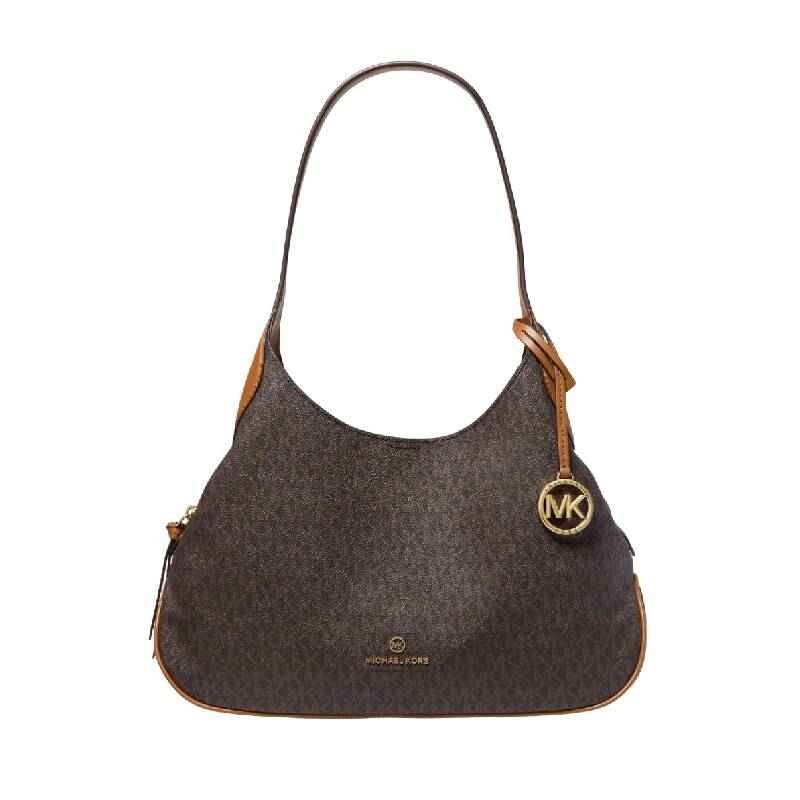 

Сумка Michael Michael Kors Kelsey Large Logo, темно-коричневый