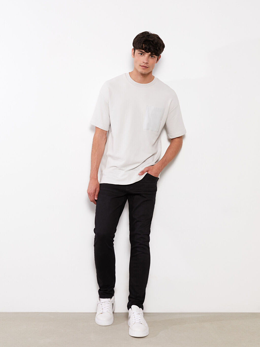 

Мужские джинсовые брюки 750 Slim Fit LCW Jeans