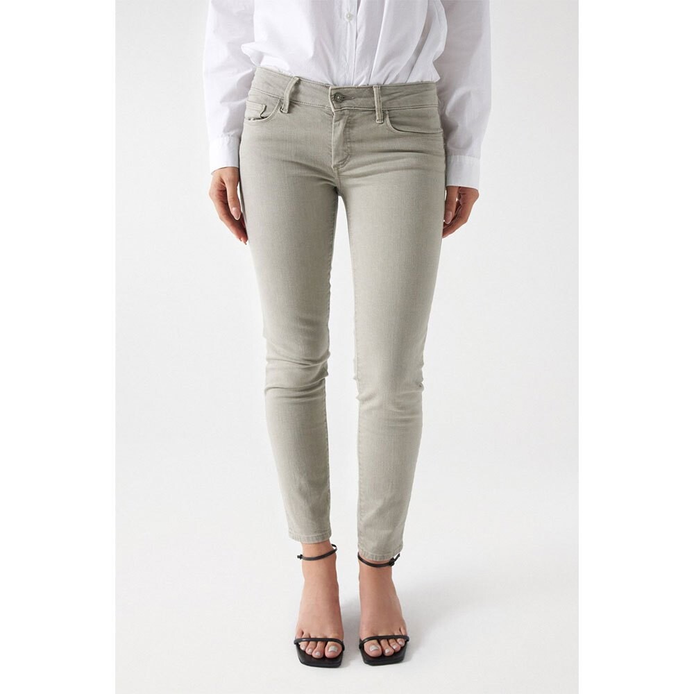 

Джинсы Salsa Wonder Crop Skinny Fit, зеленый
