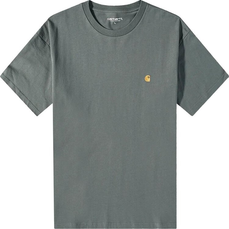 

Футболка Carhartt WIP Chase T-Shirt 'Jura', зеленый