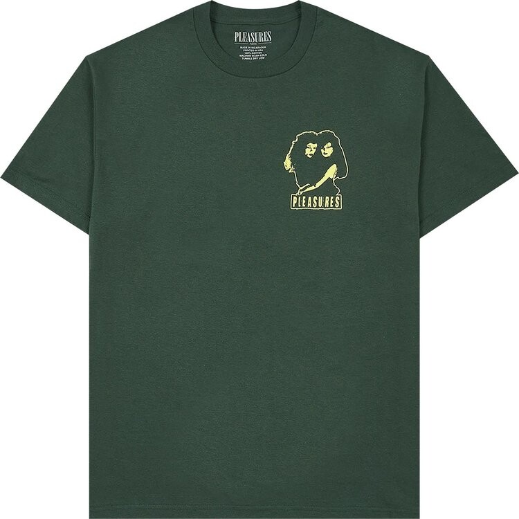 

Футболка Pleasures Volume T-Shirt 'Green', зеленый