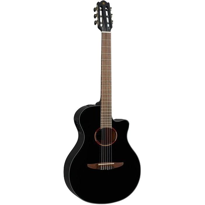 Электроакустическая Гитара Yamaha NTX1 с нейлоновыми струнами, черный ibanez aeg50n bkh электроакустическая гитара с нейлоновыми струнами цвет чёрный