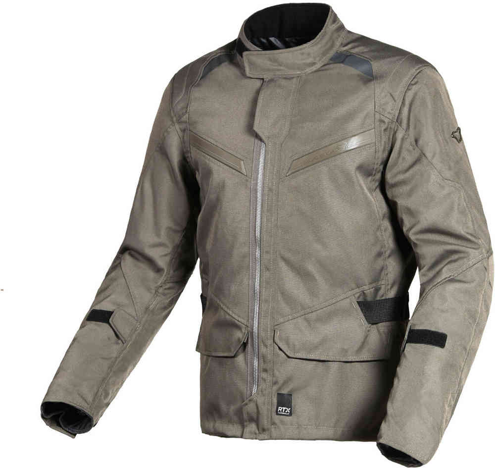 Водонепроницаемая мотоциклетная текстильная куртка из муранского стекла Macna, хаки